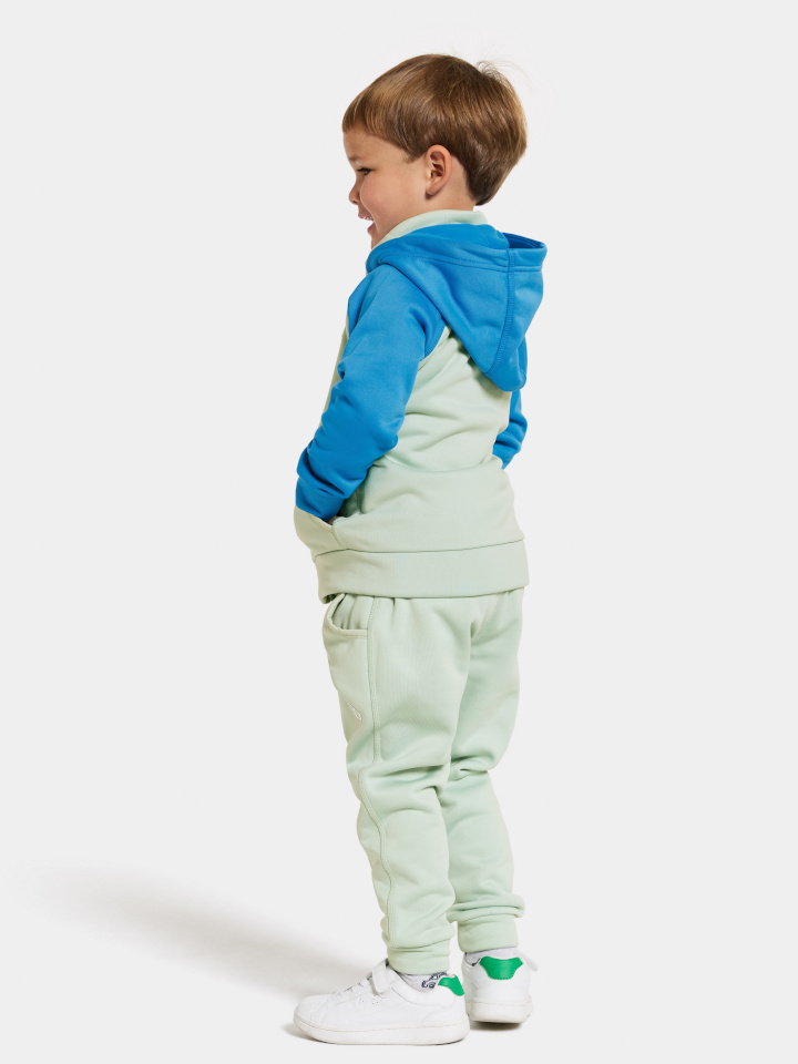 Didriksons dressipluus Corin Kids Fullzip 7 heleroheline/sinine - suurus 140cm