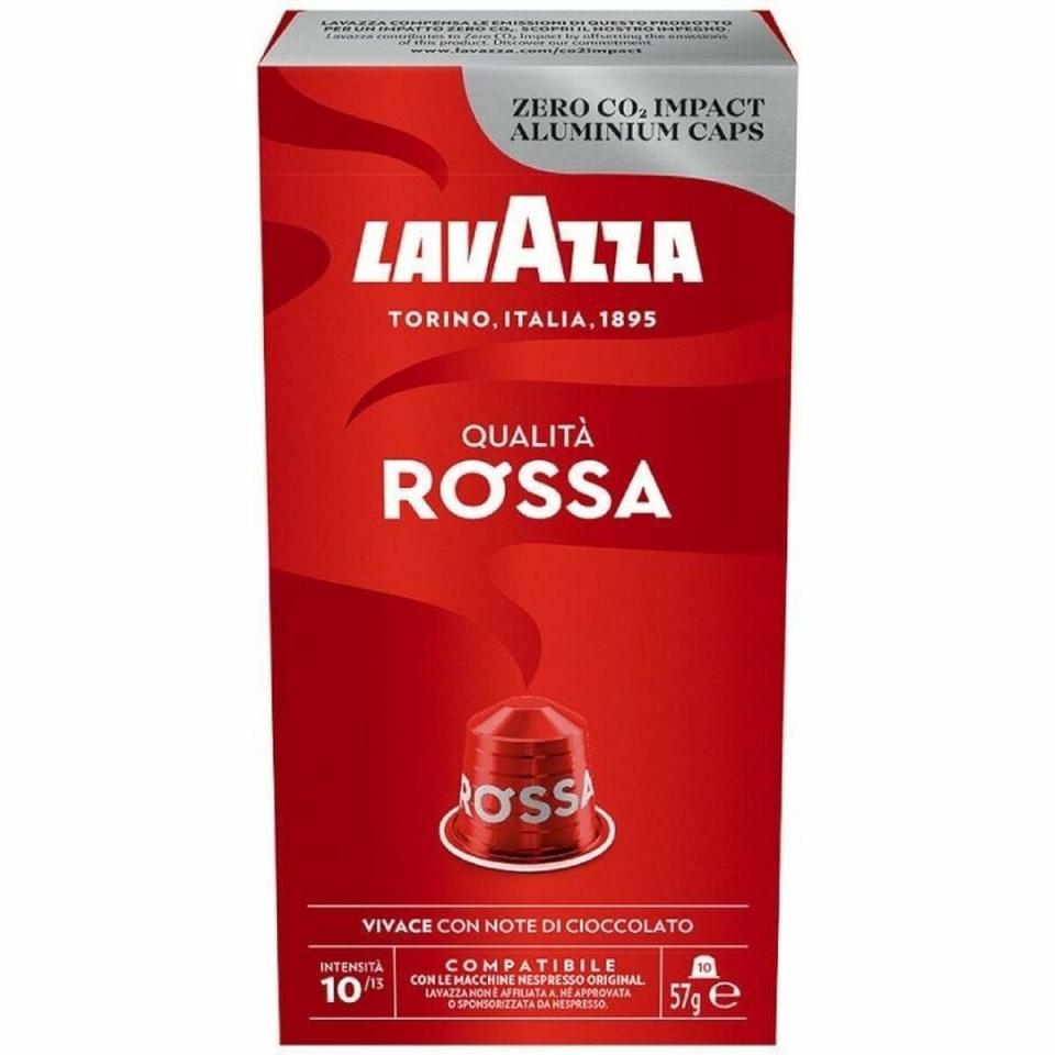 Lavazza kohvikapslid Qualitá Rossa 10 Tükid, osad (10 Ühikut)