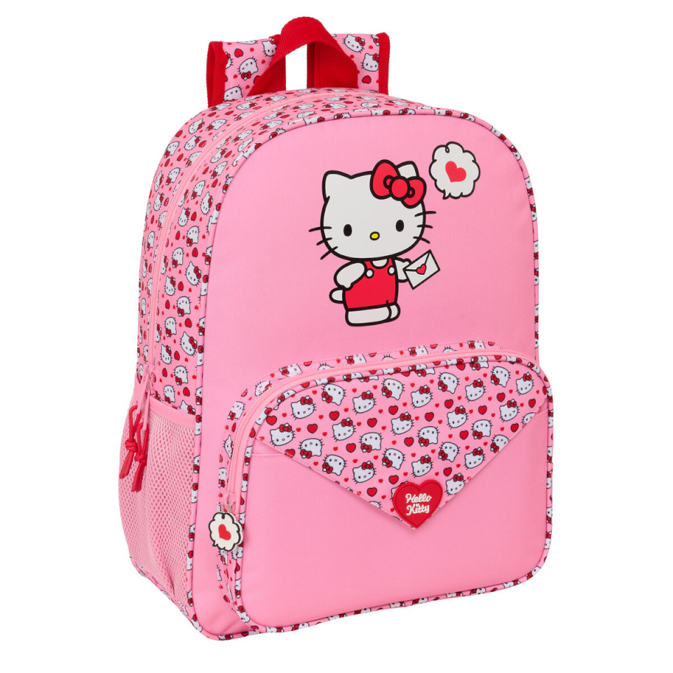 Hello Kitty seljakott roosa 33x42x14cm