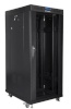 Lanberg serverikapp 19 " installation Cabinet, standing, 27u 800x1000 must, lcd Glass Door (flat pack)