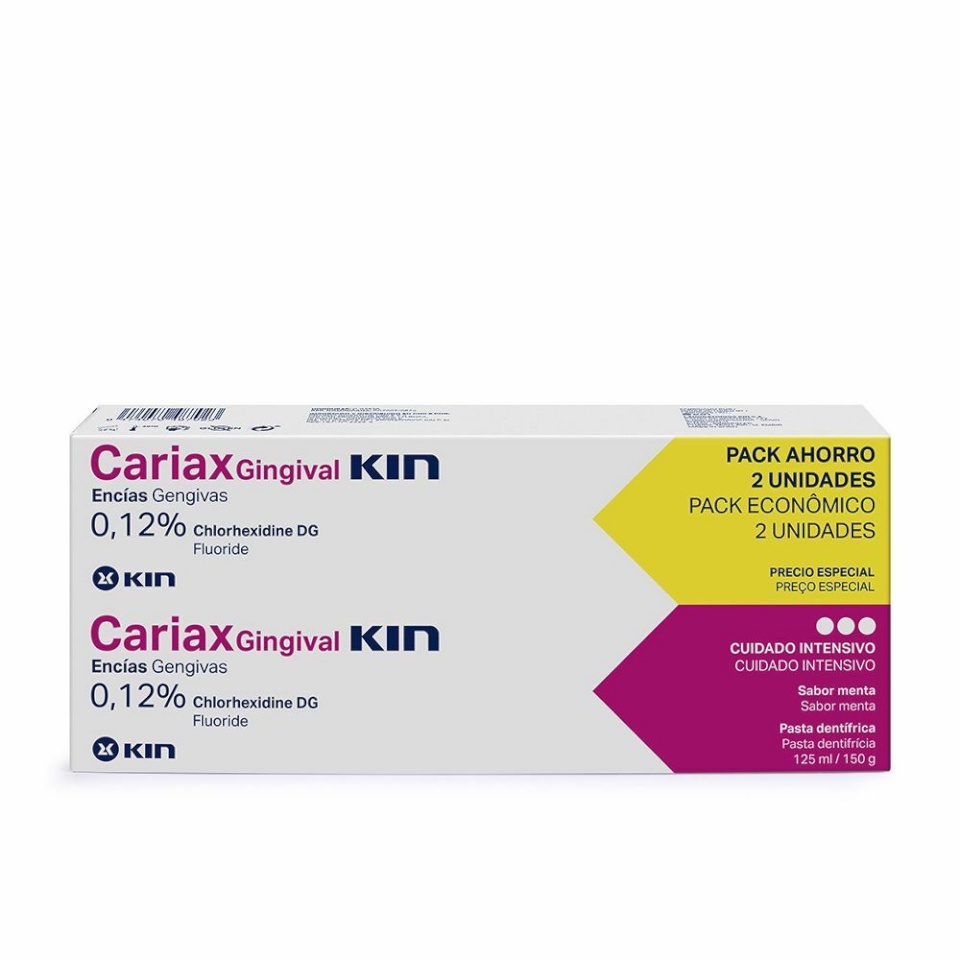 KIN hambapasta Cariax Gingival (2tk) (2x125ml)