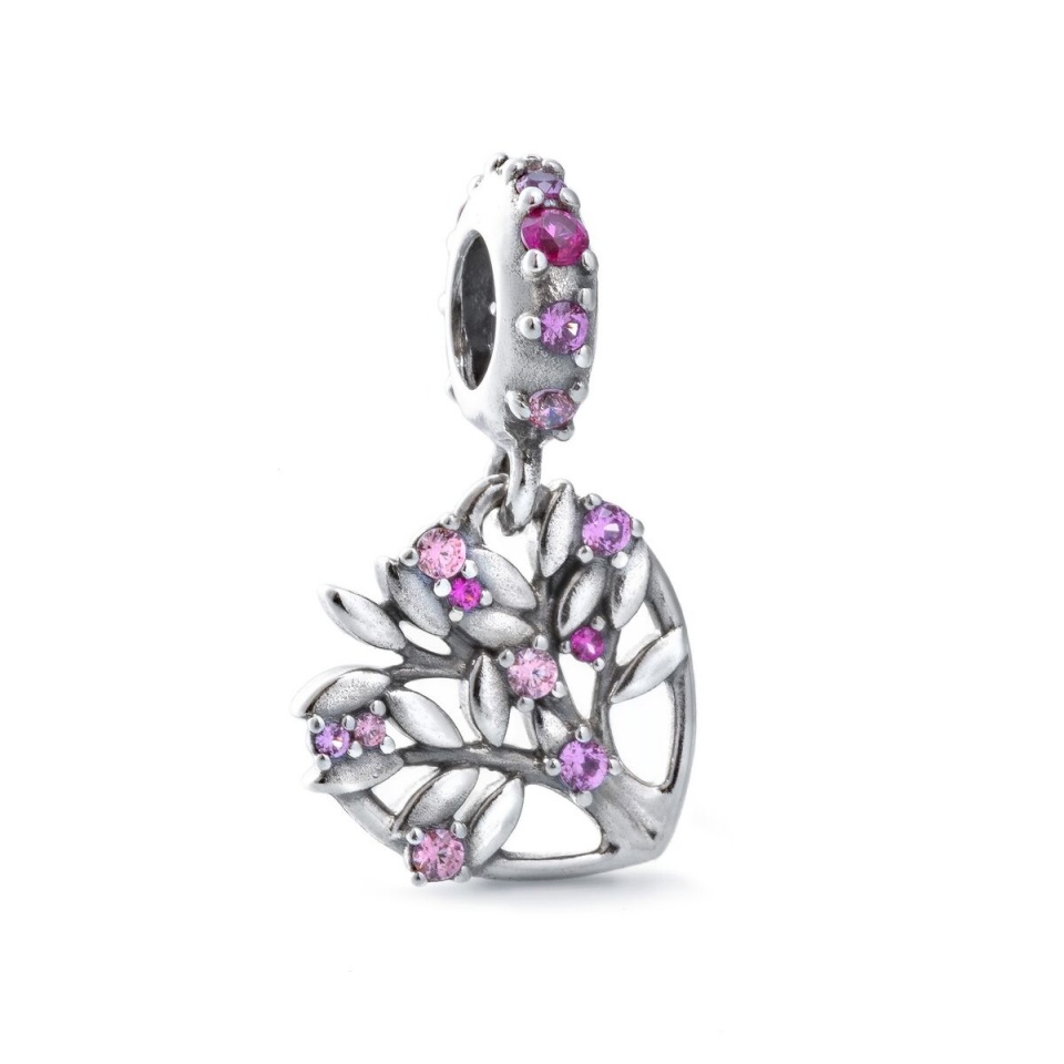 Pandora naiste amulett PINK HEART FAMILY TREE