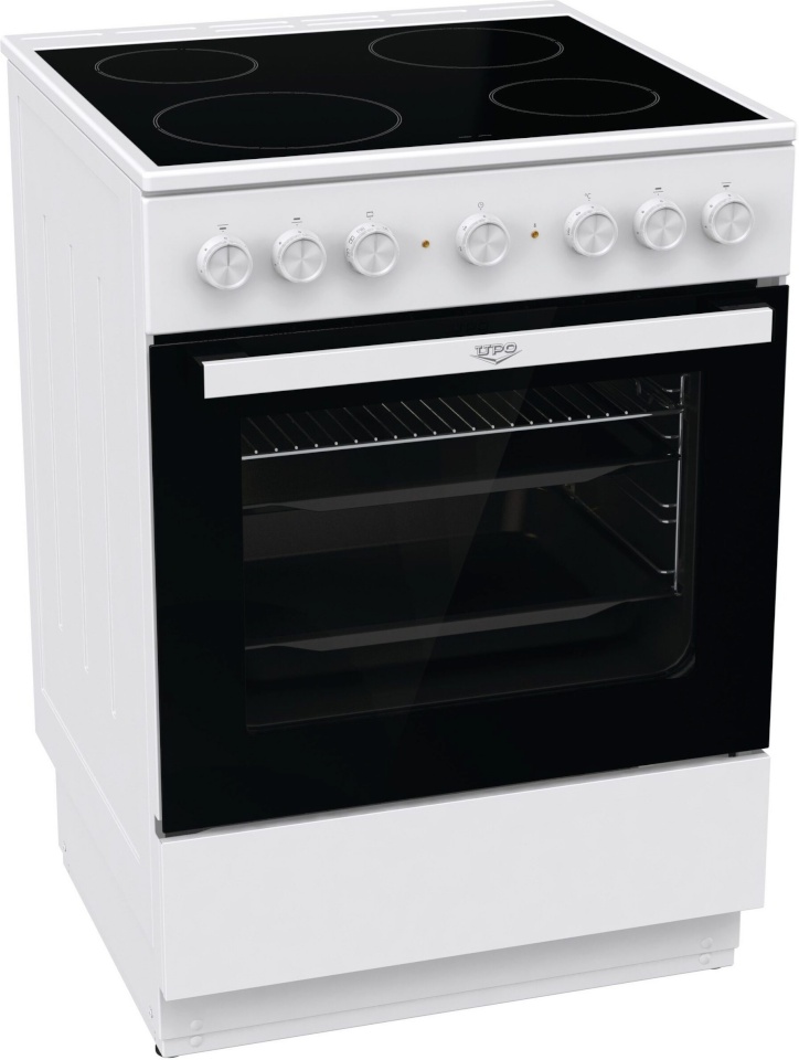 Upo keraamiline pliit UECS6B60W, valge