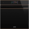 SMEG integreeritav ahi SO6606WS4PNR Wi-Fi Steam100 Pro Galileo Oven, 68L, A+, must/vask