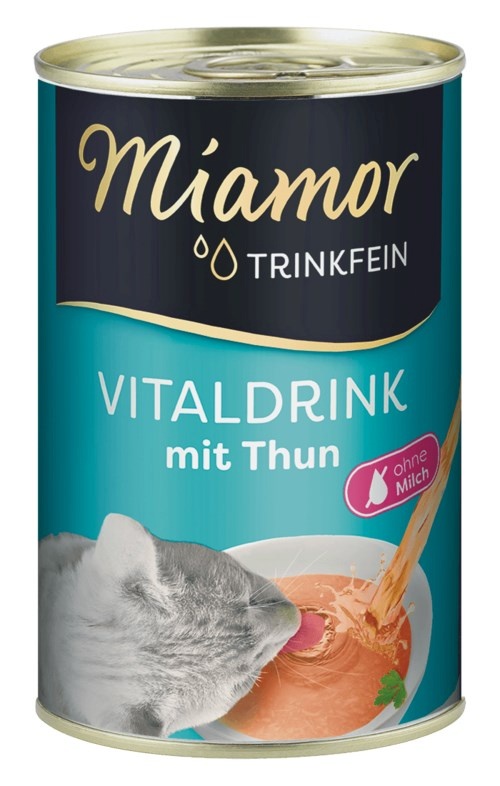 Miamor kassitoit Vitaldrink with Tuna Can, 135g