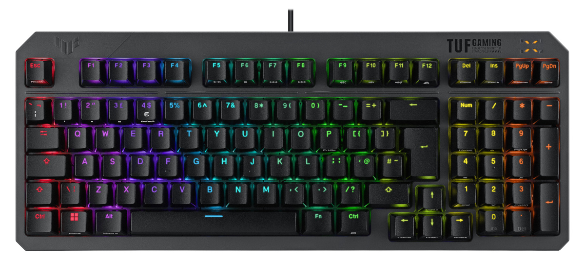 Asus mänguklaviatuur TUF Gaming K3 Gen II