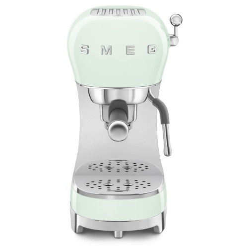 SMEG espressomasin ECF02PGEU 50's Style Espresso Manual Coffee Machine, pastellroheline