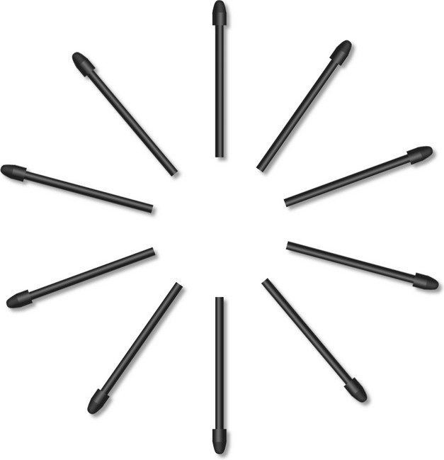 Huion PN05A puutepliiatsi otsikud