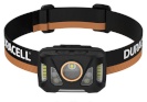 Duracell pealamp DH1000R Headlamp, must/oranž
