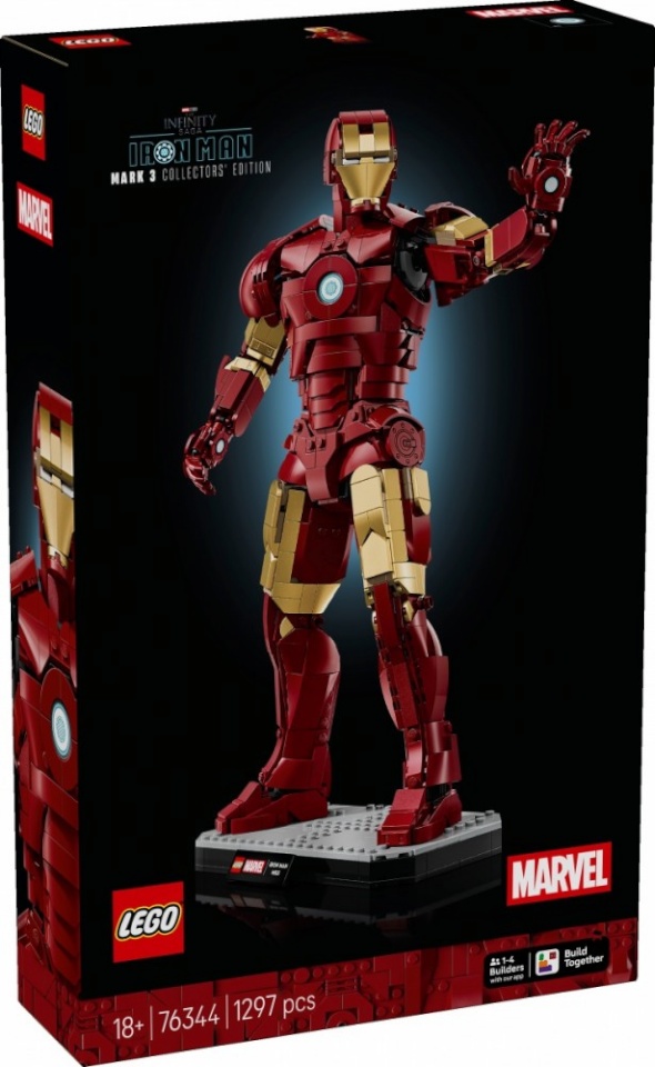 LEGO klotsid 76344 Marvel Iron Man Mark 3 Sammleredition