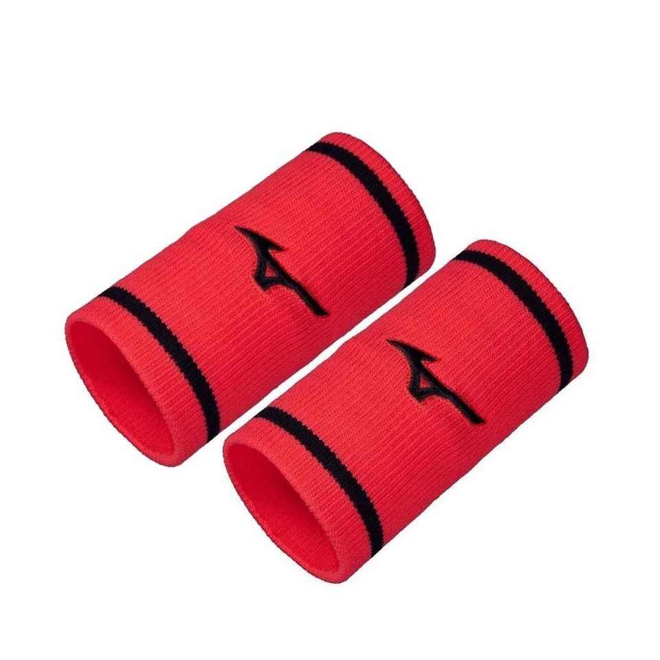 Mizuno Randme higipael Wristband Long With Line6P hibiskusepunane