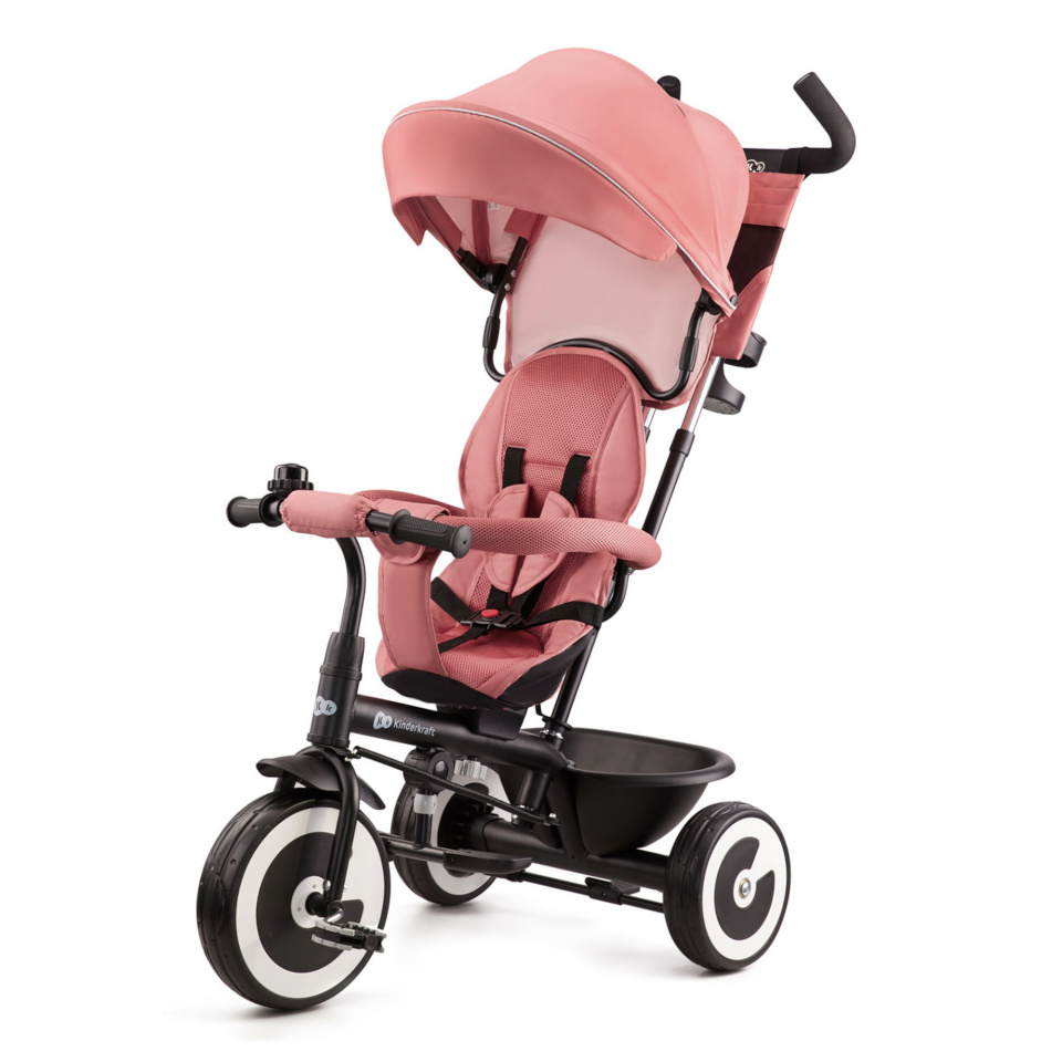 KINDERCRAFT kolmerattaline ASTON 2 Plus, roosa, KRASTO02PNKPL00