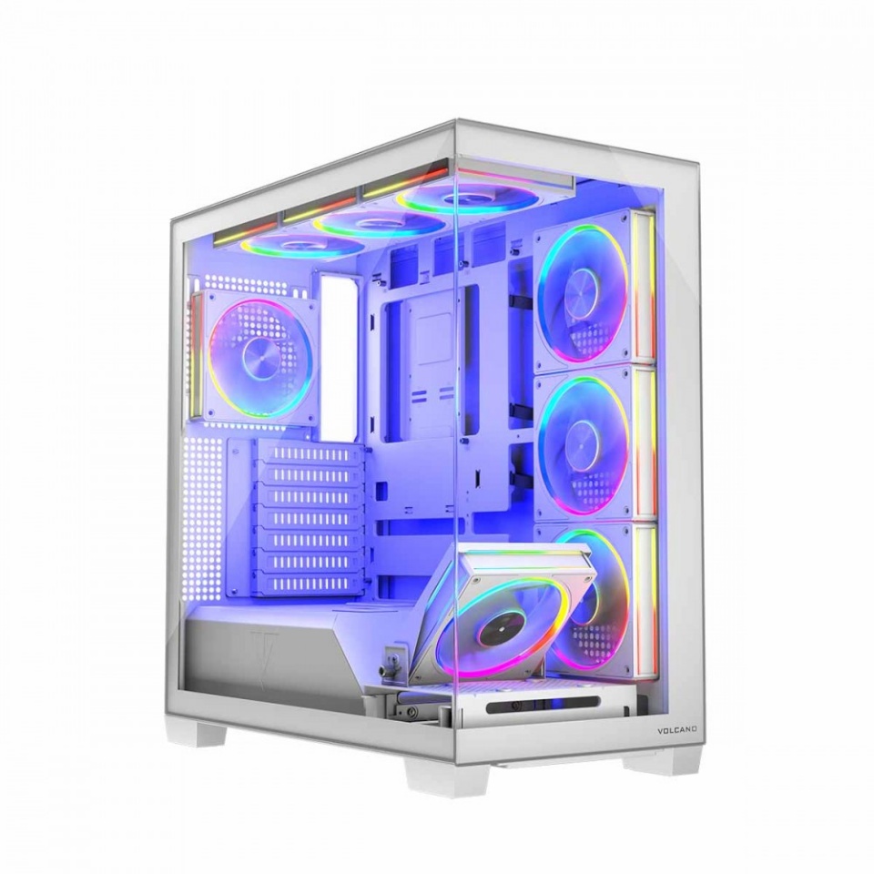 MODECOM korpus PC CASE STELLAR 8F ARGB 20 WHIT