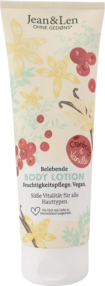 Jean&Len kehakreem Jõhvikas ja Vanilje, 250ml