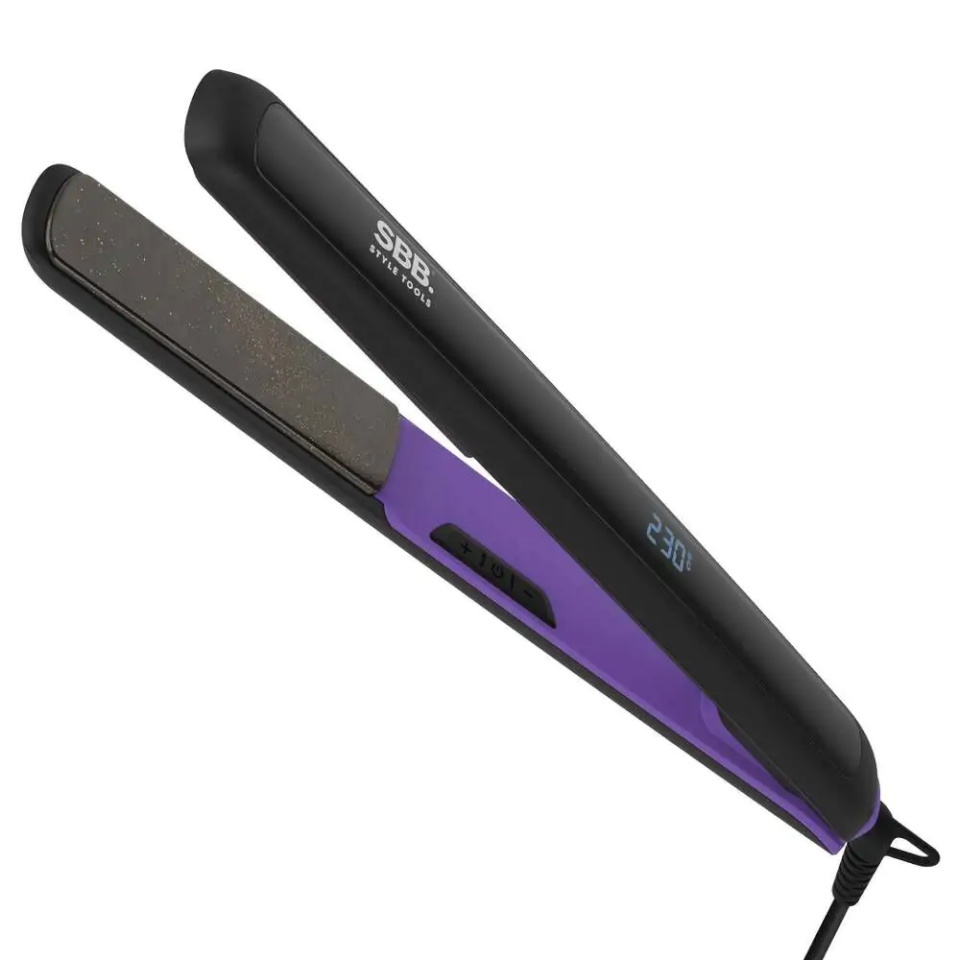 SBB sirgendaja SBST-1000-EU Sleek & Chic Ceramic Straightener, must/lilla