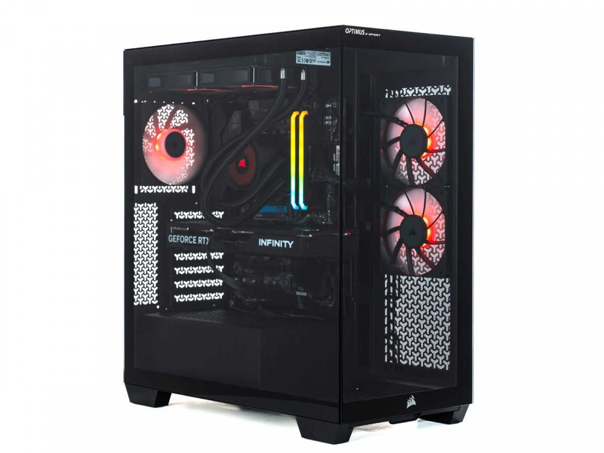 Optimus Computer E-Sport GB550T-CR8 Ryzen 7 5800X 16GB 1TB RTX 5060 Ti 16GB W11H