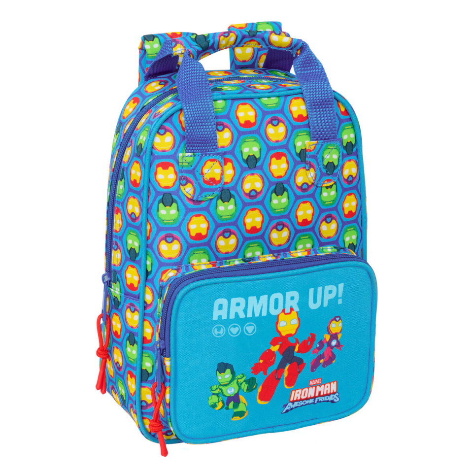 20785 seljakott Iron Man mitmevärviline 20x28x8cm