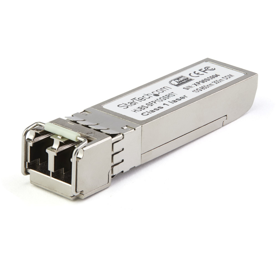 StarTech SFP10GLREMST Transceiver Modul SFP+ Module 10GBase-LR Dell EMC kompatibel Glasfaser LC Single Mode mit DDM