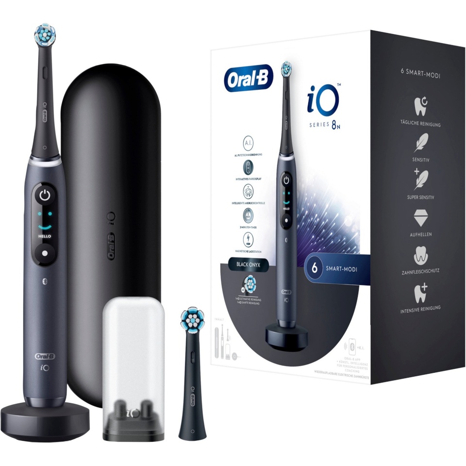 Braun elektriline hambahari Oral-B iO Series 8N Black Onyx, must