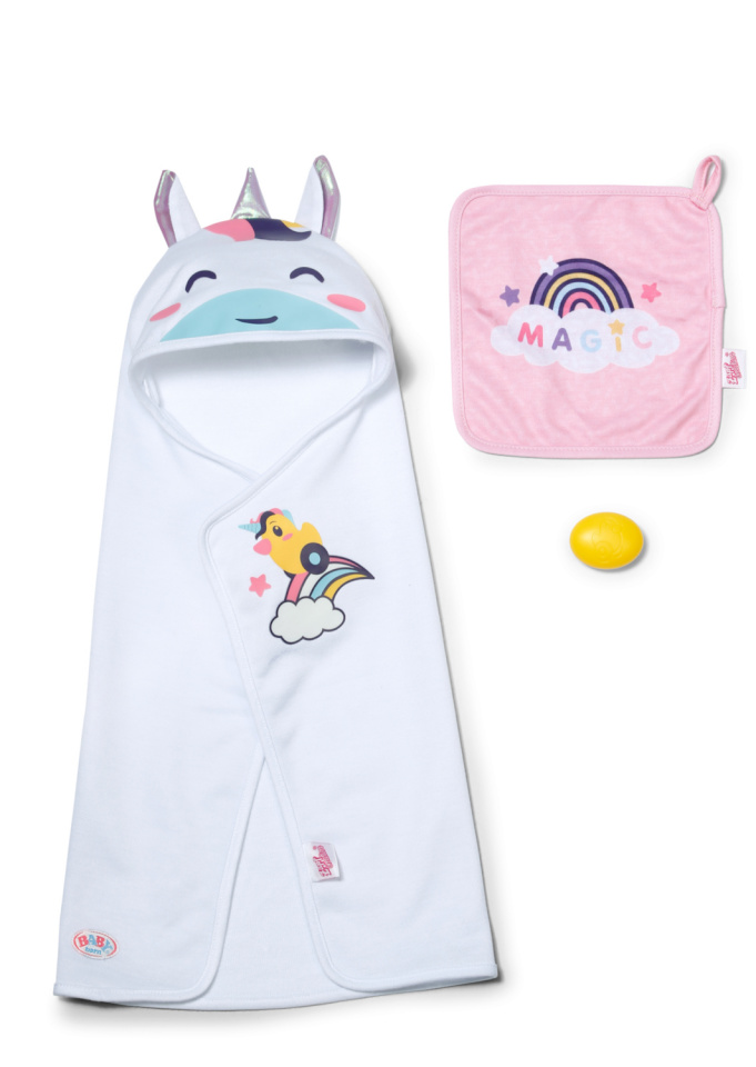 ZAPF nukuriided BABY Born Kapuzenhandtuch Set