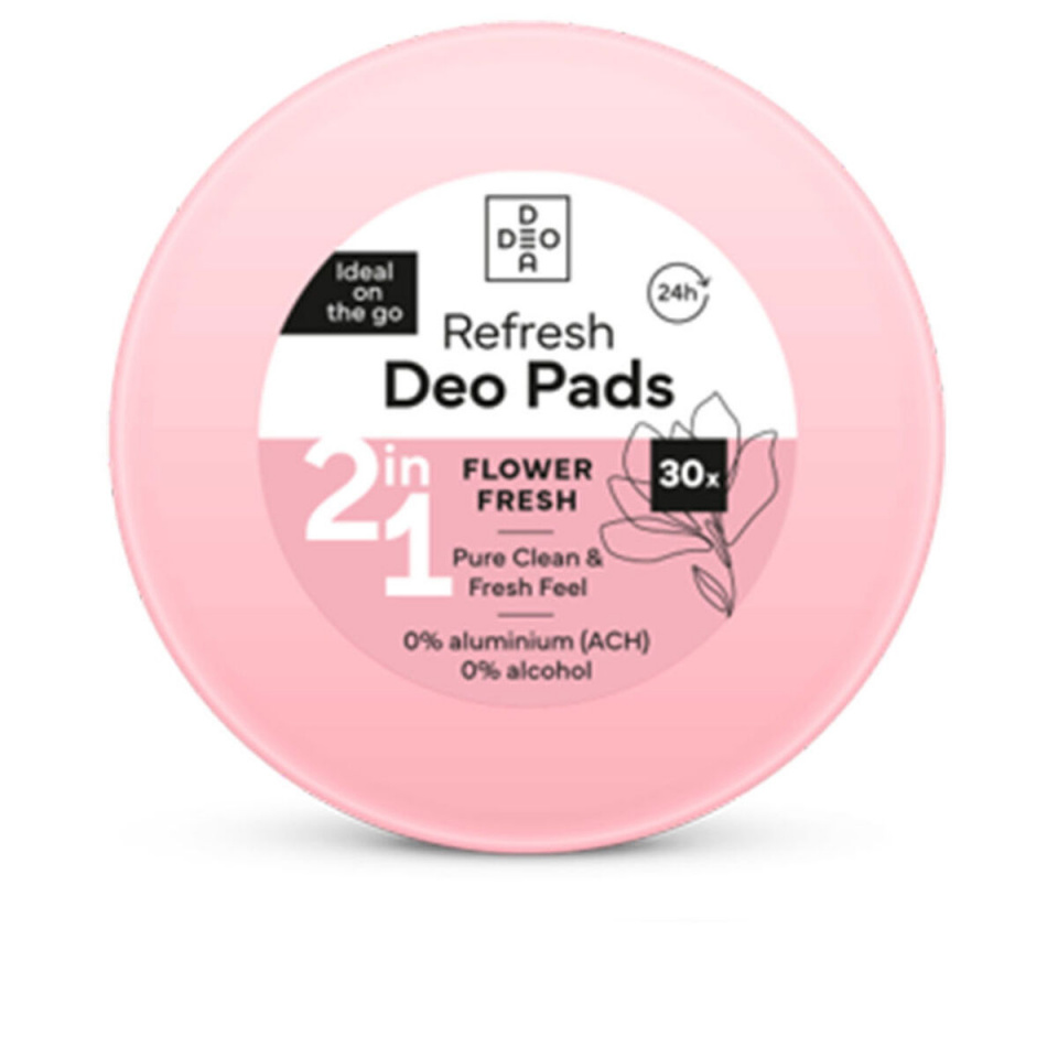 20748 Deodorant Deodea DEO PADS Flower Fresh (30 Ühikut)