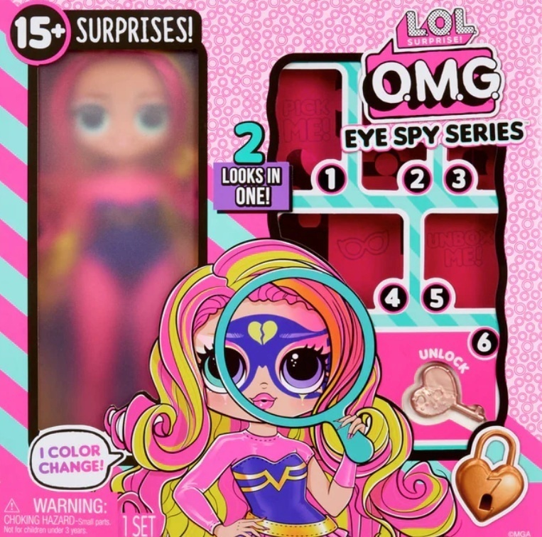 LOL üllatus! LOL OMG Eye Spy teismeline moenukk, superkangelane