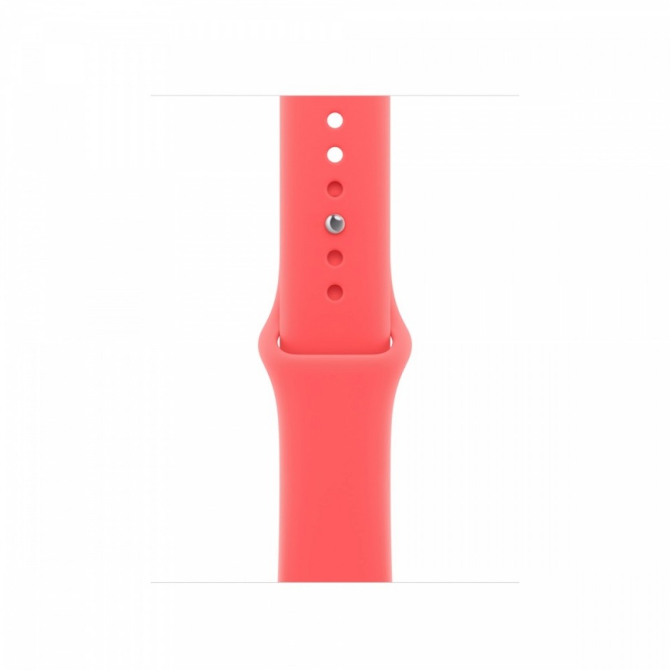 Apple kellarihm Watch 42mm Bright Guava Sport Band - S/M