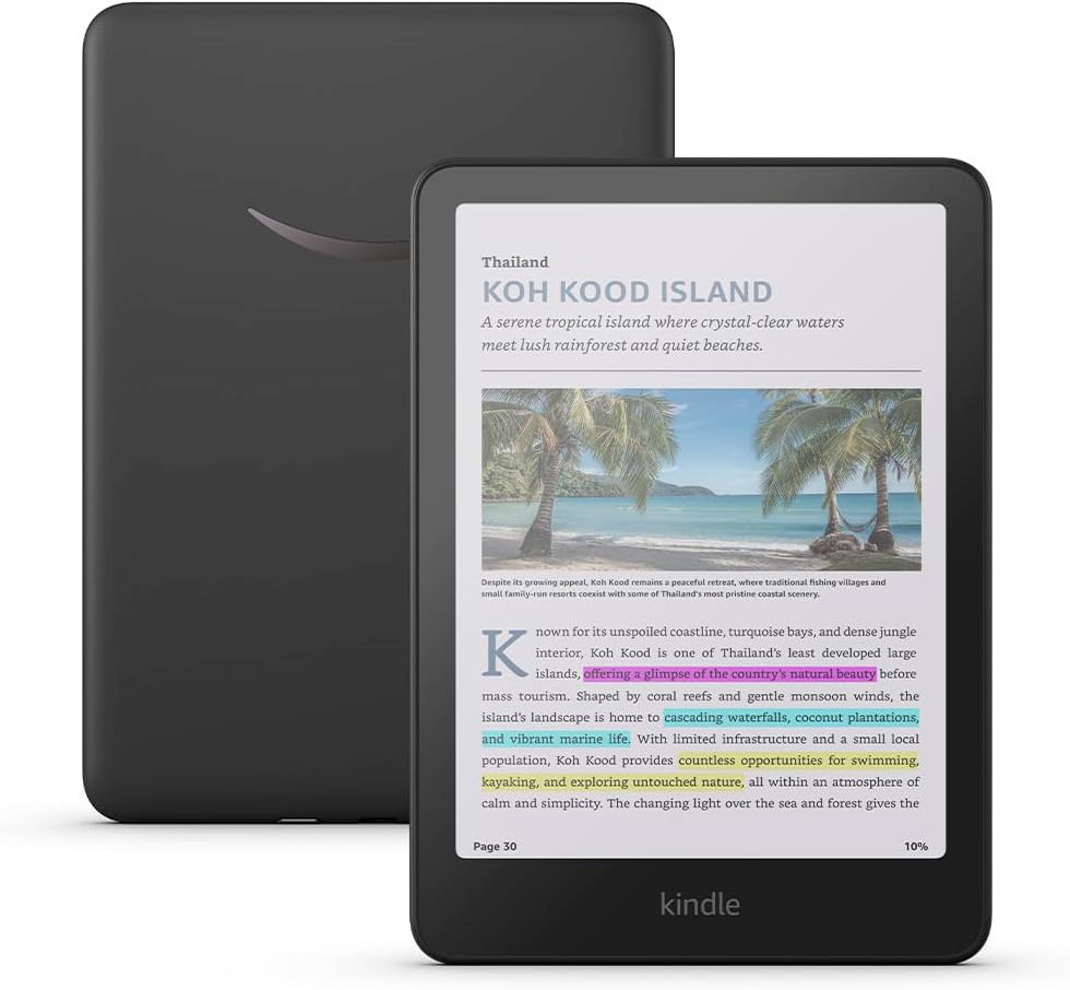 Amazon e-luger Kindle Colorsoft 16GB must