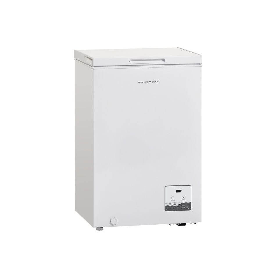 Scandomestic sügavkülmkirst CF100WD Chest Freezer, valge