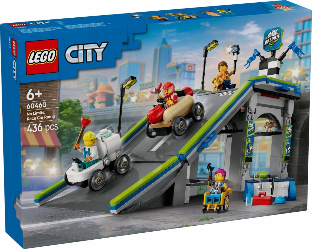 LEGO klotsid 60460 City Keine Limits: Seifenkistenrennen mit Rampe