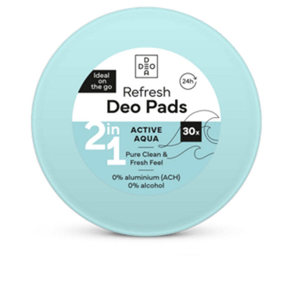 20748 Deodorant Deodea DEO PADS Active Aqua (30 Ühikut)