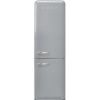 Smeg külmik FAB32RSV6 50-ndate stiil, 196cm, 234/97 l, 35dB, elektrooniline juhtimine, NoFrost, hõbedane
