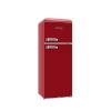 ETA külmik | ETA253490030EN Storio Retro | Energy efficiency class E | Free standing | Height 148.2cm | Double Door | Fridge net capacity 170 L | Freezer net capacity 45 L | punane | 38 dB