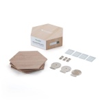 Nanoleaf valguspaneel Elements Wood Look Hexagons Expansion Pack 3tk