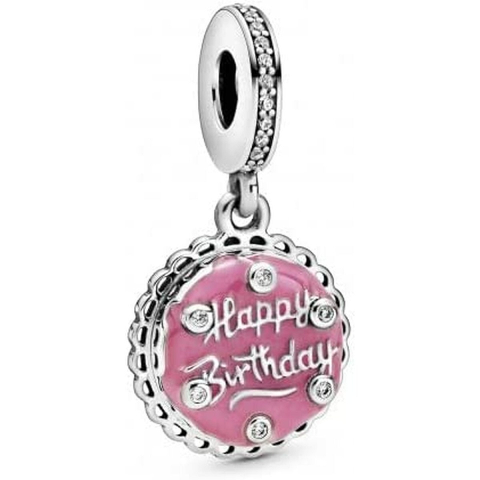 Pandora naiste amuletid PINK BIRTHDAY CAKE DANGLE