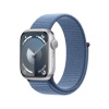 Apple nutikell Watch Series 9 GPS 45mm Silver Aluminum Case with Winter Blue Sport Loop