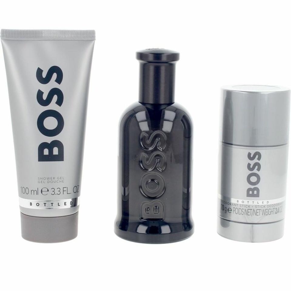 Hugo Boss-boss meeste parfüümi komplekt BOSS BOTTLED 3-osaline