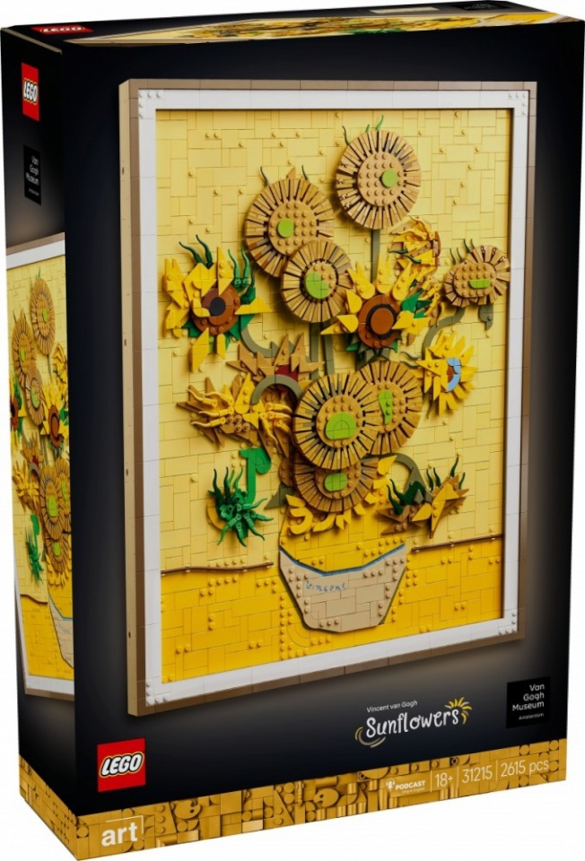 LEGO klotsid 31215 Art Vincent van Gogh - Sonnenblumen