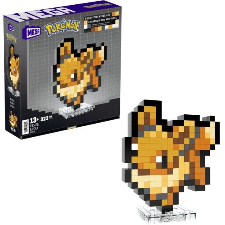 Mega Bloks konstruktor Klocki MEGA Pokemon Pixel Eevee