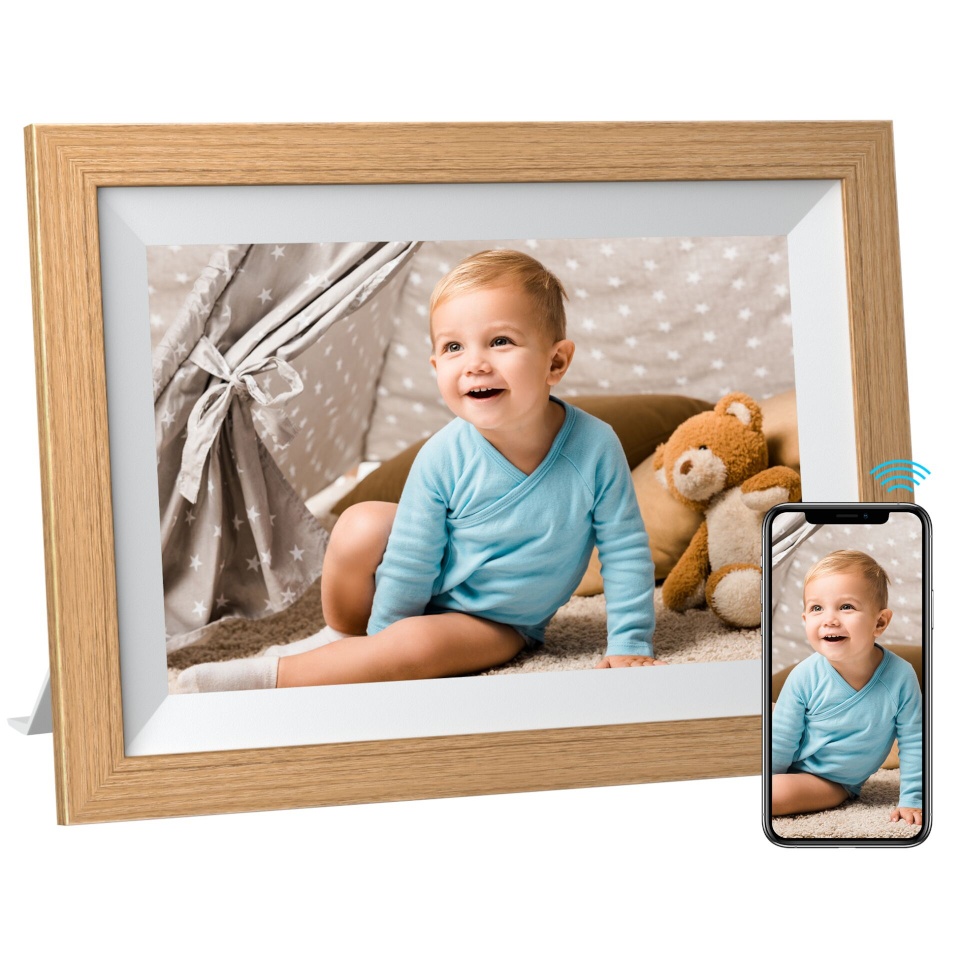 Kodak digitaalne pildiraam RCF-1012W Wi-Fi Wooden pruun