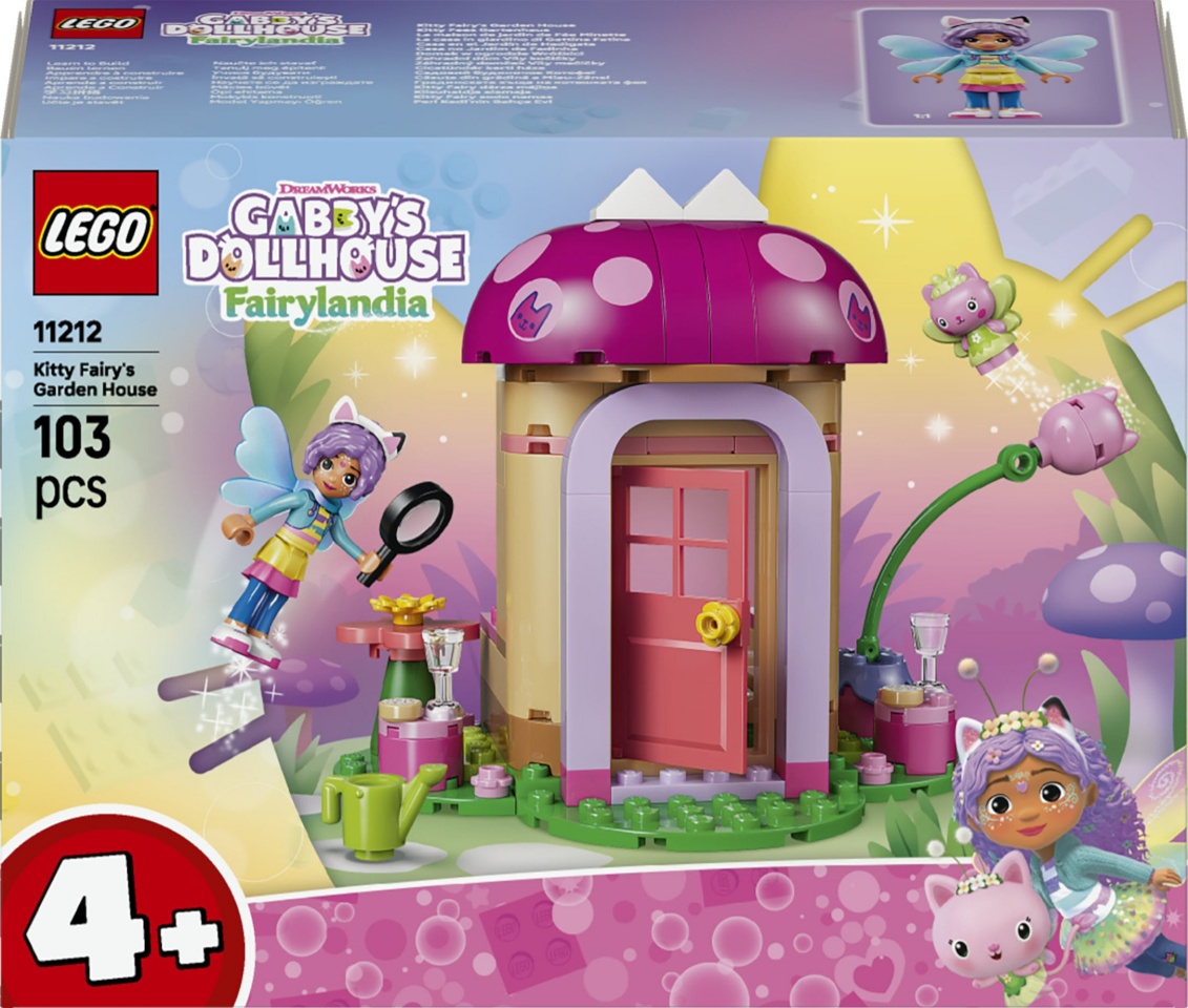 LEGO klotsid Gabby nukumaja 11212 Kiisuhaldja aiamaja