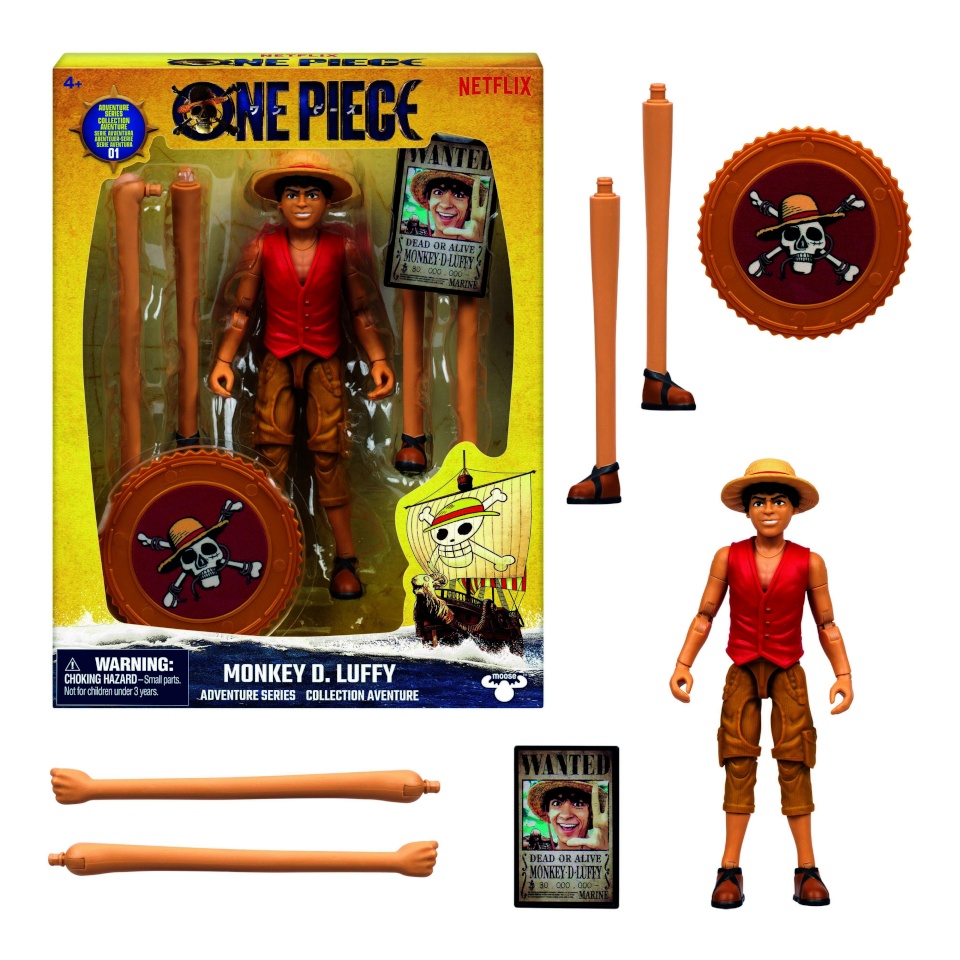 One Piece mängukomplekt Luffy action figuur, 15 cm