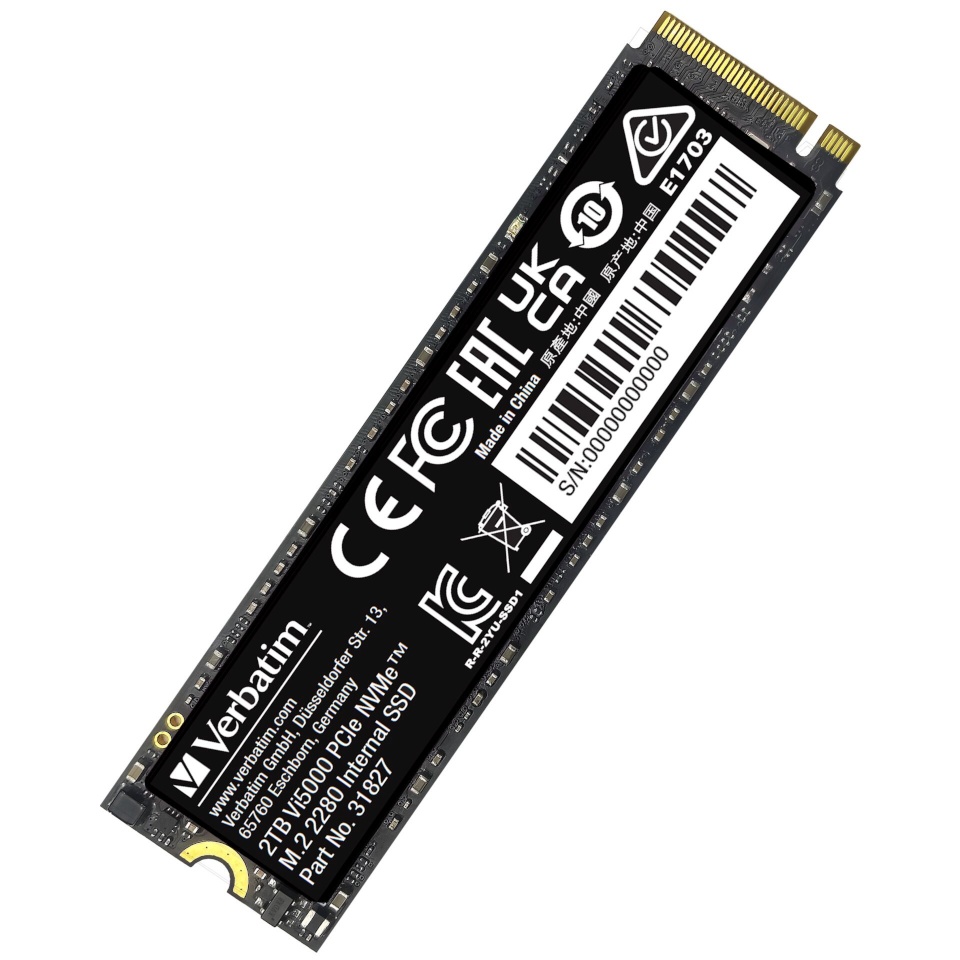 Verbatim kõvaketas SSD Vi5000 M.2 2TB PCIe4 NVMe 31827