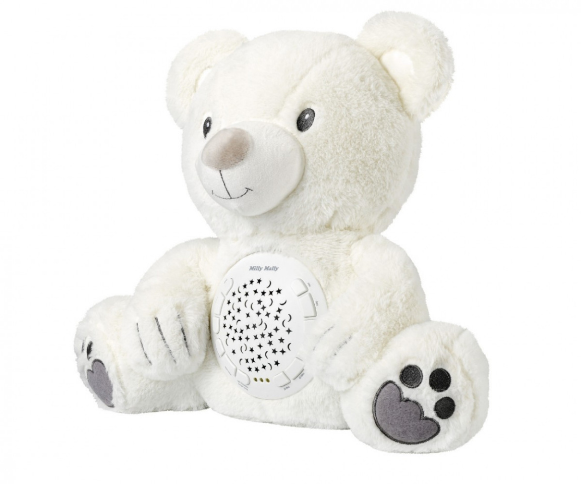 Milly Mally toy plush with projector Bear