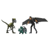 Mattel mängufiguur Set Jurassic World Ian Malcolm with dinozaurami