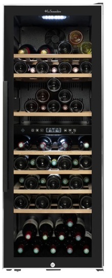 La Sommeliere veinikülmik ECS812Z Wine Cellar, must