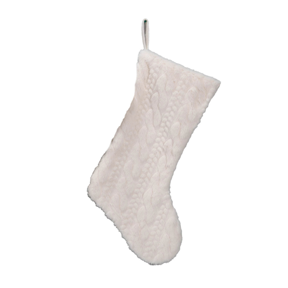 H4Y jõulusokk Fun Sweet, 53,3cm, valge