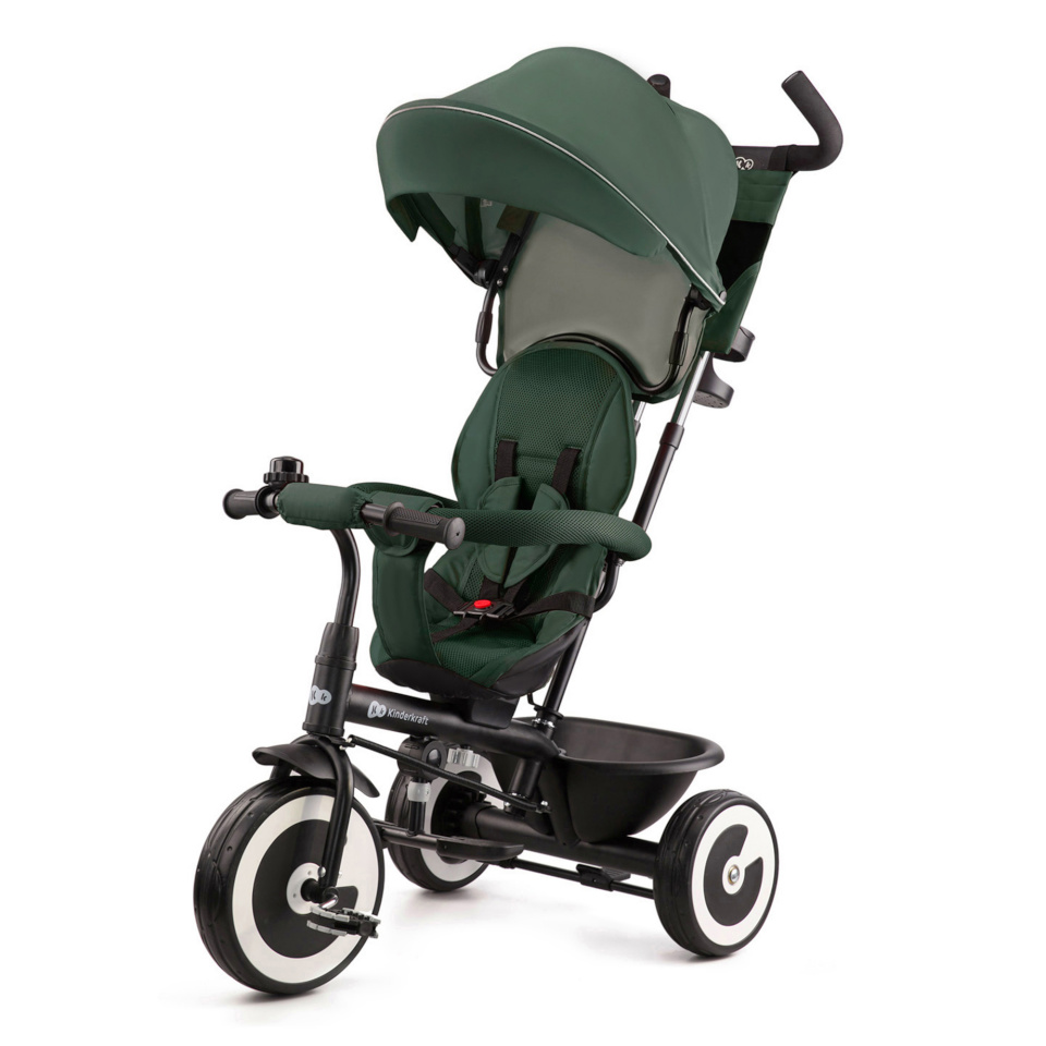 KINDERCRAFT kolmerattaline ASTON 2 Plus, roheline, KRASTO02GREPL00