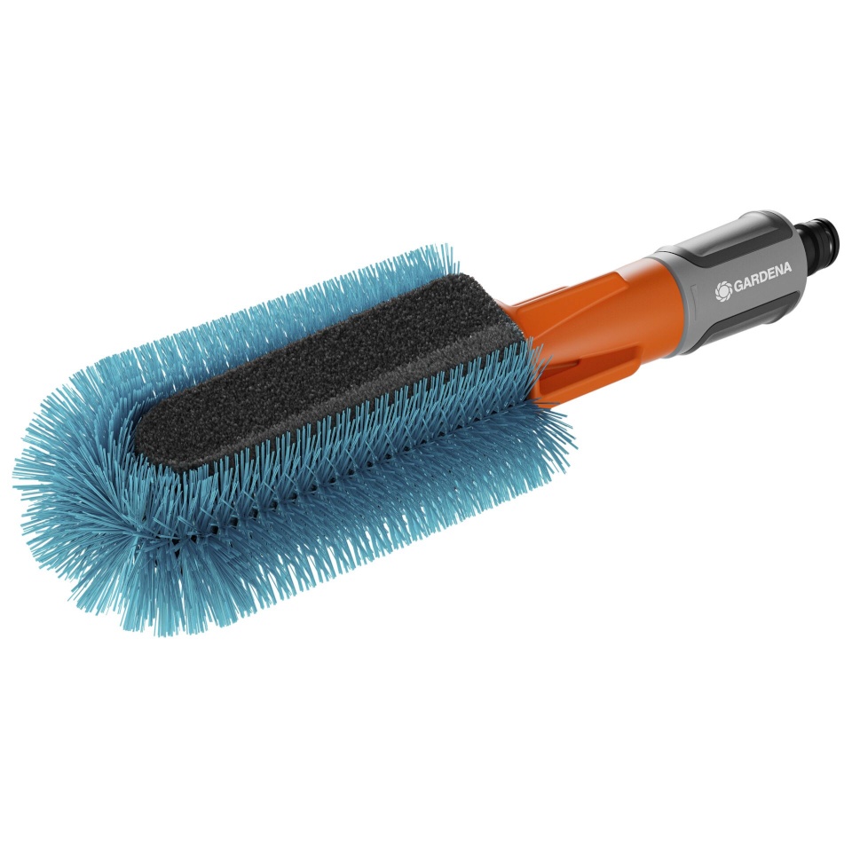 Gardena jalgrattahari Cleansystem Bicycle Brush, hall/sinine