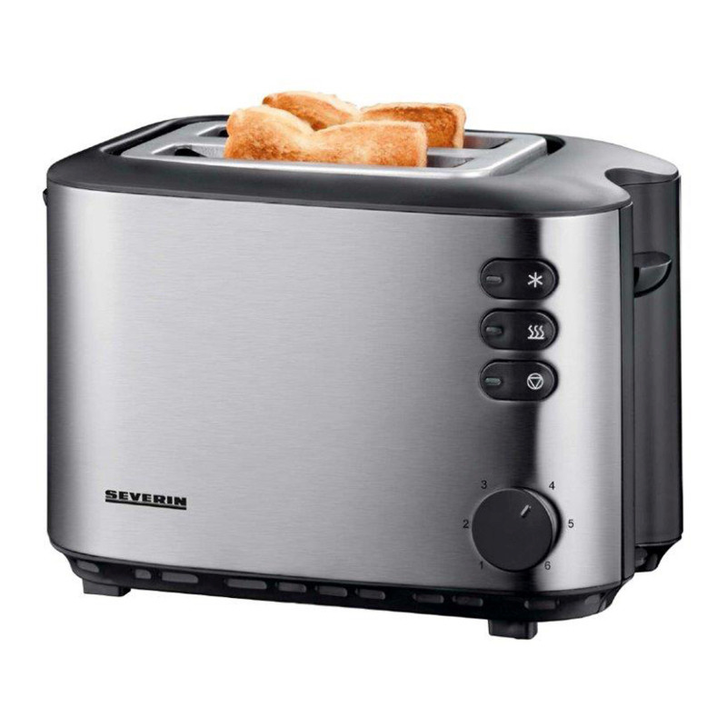 Severin röster Automatic Toaster AT 2514 (roostevaba, 850W, Retail)